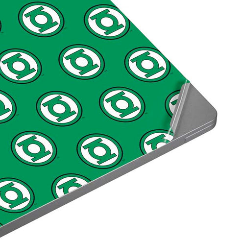 DC Comics Green Lantern Logo Pattern Universal Laptop 16in (13 x 9.4in) Skin